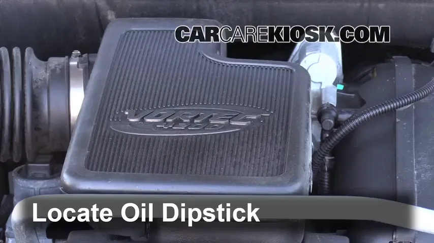 2009 GMC Envoy SLE 4.2L 6 Cyl. Oil Check Oil Level
